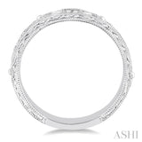 1/3 Ctw Diamond Stack Band in 14K White Gold