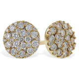 14KT Gold Diamond Earrings