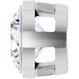 Platinum 1 CT Natural Diamond Slide Pendant