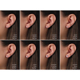 Platinum 1 CTW Natural Diamond Stud Earrings