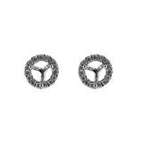 14KT Gold Diamond Earrings