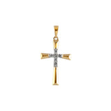 14KT Gold Diamond Pendant