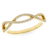 14KT Gold Ladies Diamond Wedding Ring