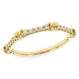 14KT Gold Ladies Diamond Wedding Ring