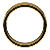 14K Yellow Gold 8 mm Lightweight Comfort-Fit Flat Band Size 4.5