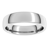 Continuum Sterling Silver 5 mm Comfort-Fit European-Style Band Size 8