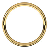 14K Yellow Gold 4.5 mm Comfort-Fit European-Style Band Size 9.5