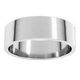 Sterling Silver 6 mm Flat Band Size 5