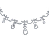 1.40ct 14k White Gold Diamond Necklace