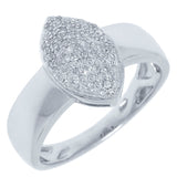 0.28ct 14k White Gold Diamond Lady's Ring