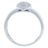 0.28ct 14k White Gold Diamond Lady's Ring