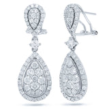 2.65ct 14k White Gold Diamond Earring