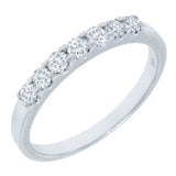 0.38ct 14k White Gold Diamond Lady's Band