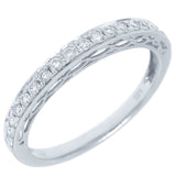 0.28ct 14k White Gold Diamond Lady's Band