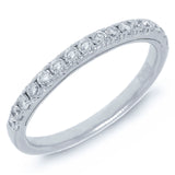 0.36ct 14k White Gold Diamond Lady's Band