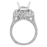 1.70ct 18k White Gold Diamond Semi-mount Ring
