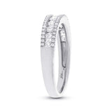 0.65ct 14k White Gold Diamond Lady's Band