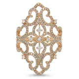 0.95ct 14k Rose Gold Diamond Lady's Ring
