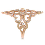 0.95ct 14k Rose Gold Diamond Lady's Ring