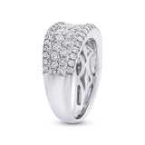 1.56ct 14k White Gold Diamond Lady's Ring