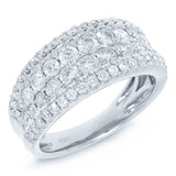 1.56ct 14k White Gold Diamond Lady's Ring