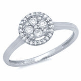 0.23ct 14k White Gold Diamond Lady's Ring