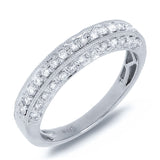 0.45ct 14k White Gold Diamond Lady's Band