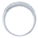 0.85ct 14k White Gold Diamond Lady's Pave Band