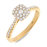 0.40ct 14k Yellow Gold Diamond Lady's Ring