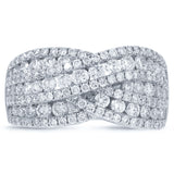 1.90ct 14k White Gold Diamond Lady's Ring