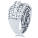 1.90ct 14k White Gold Diamond Lady's Ring