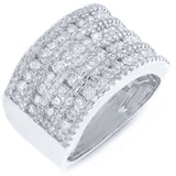 2.05ct 14k White Gold Diamond Lady's Ring