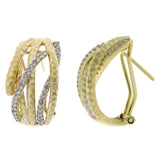 0.35ct 14k Yellow Gold Diamond Fashion Earring
