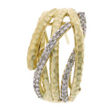 0.35ct 14k Yellow Gold Diamond Fashion Earring