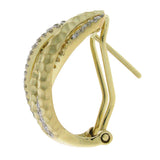 0.35ct 14k Yellow Gold Diamond Fashion Earring