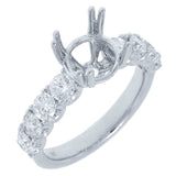 1.10ct-vs 18k White Gold Diamond Semi-mount Ring