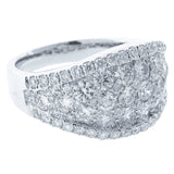 2.39ct 14k White Gold Diamond Lady's Ring
