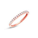 0.30ct 14k Rose Gold Diamond Lady's Band
