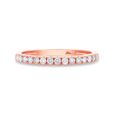 0.30ct 14k Rose Gold Diamond Lady's Band