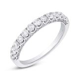0.72ct 14k White Gold Diamond Lady's Band