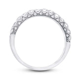 0.72ct 14k White Gold Diamond Lady's Band