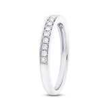 0.23ct 14k White Gold Diamond Lady's Band