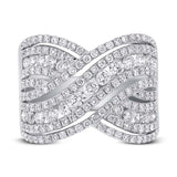 1.89ct 14k White Gold Diamond Lady's Ring
