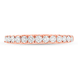 0.54ct 14k Rose Gold Diamond Lady's Band