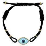 0.12ct Diamond & 0.14ct Blue Sapphire & 2.25ct Blue Topaz 14k Yellow Gold Bracelet