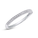 0.30ct 14k White Gold Diamond Lady's Band