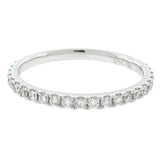 0.40ct 18k White Gold Diamond Lady's Band