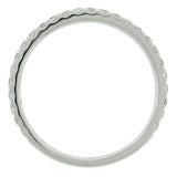 0.40ct 18k White Gold Diamond Lady's Band