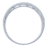 0.45ct 14k White Gold Diamond Lady's Band