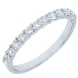 0.51ct 14k White Gold Diamond Lady's Band